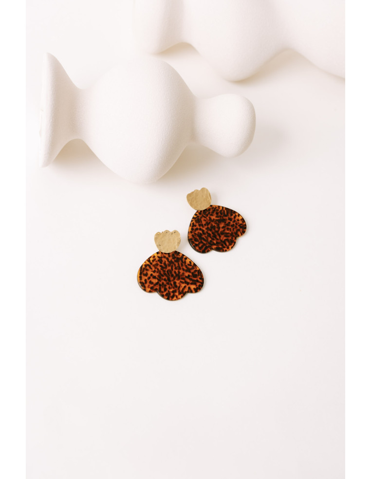 Boucles d'oreilles Tulipe - Un De Ces Quatre Bijoux - Comptoir Doré