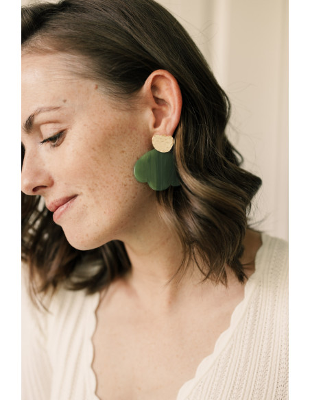 Boucles d'oreilles Tulipe - Un De Ces Quatre Bijoux - Comptoir Doré