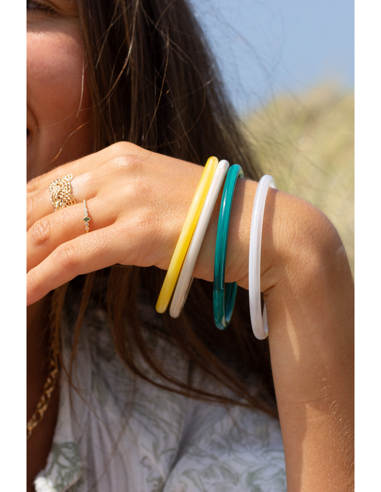 Bracelets joncs colorés - FIZZ - Comptoir Doré