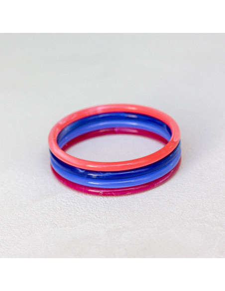 Bracelets joncs colorés - BRAMBLE - Comptoir Doré