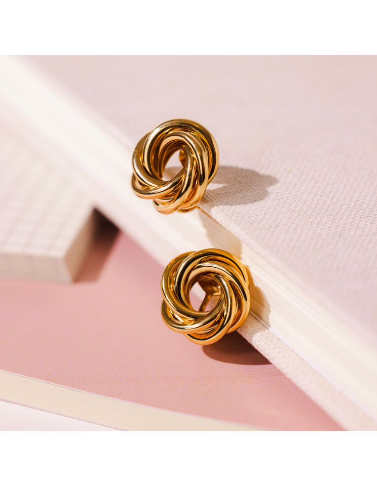Clips d'oreilles plaqué or Adonis - Comptoir Doré - Beurlie