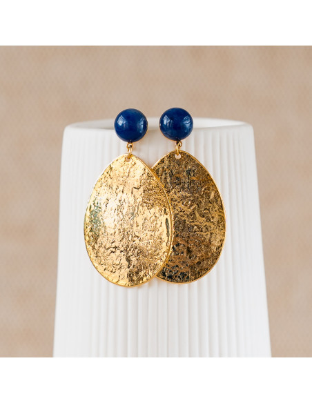 Boucles d'oreilles Marine