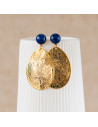 Boucles d'oreilles dorées Marine - Clarance Bijoux - Comptoir Doré