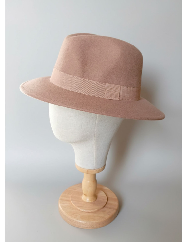 Chapeau Marie - ruban fleuri amovible