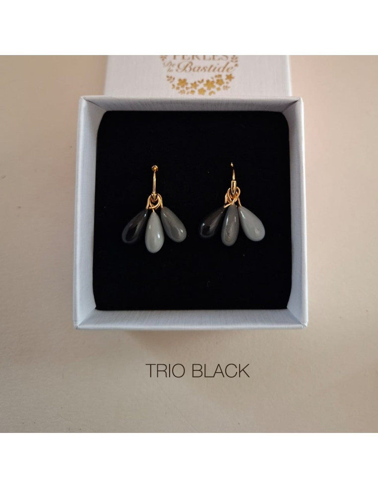 Créoles interchangeables Rainbow - Comptoir Doré - porcelaine froide