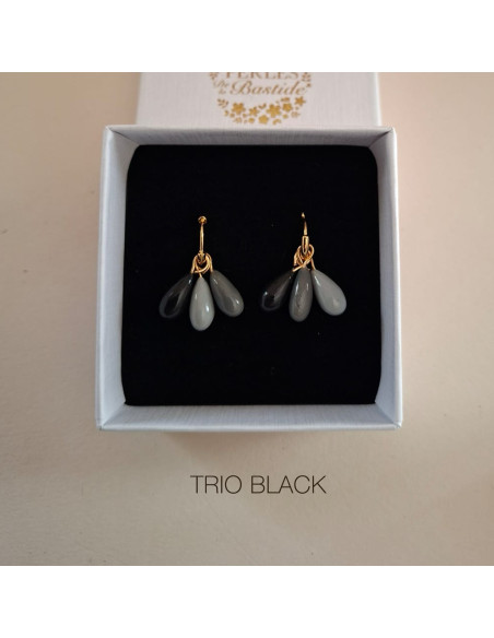 Créoles interchangeables Rainbow - Comptoir Doré - porcelaine froide