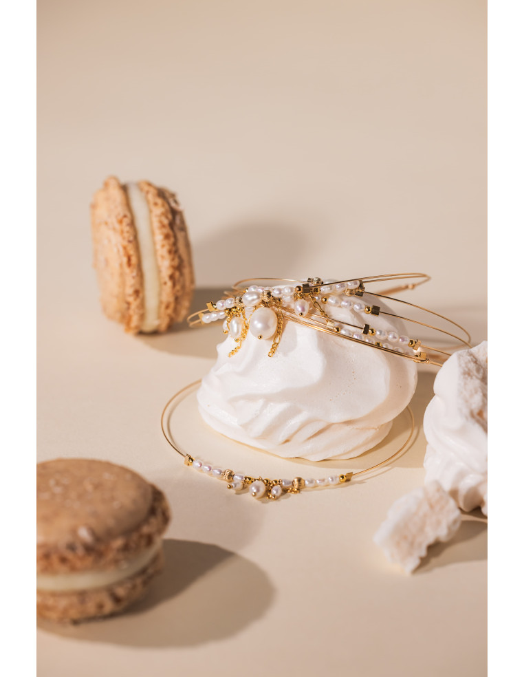 Jonc fin N1 Perles - Beurlie - Comptoir Doré