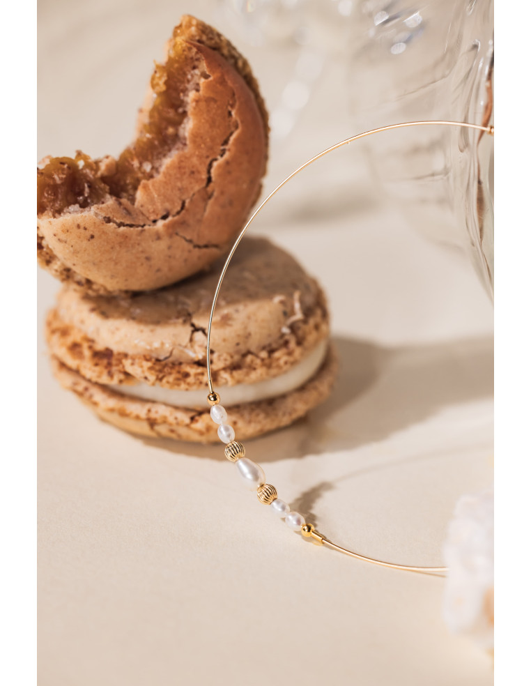 Jonc fin N3 Perles - Beurlie - Comptoir Doré