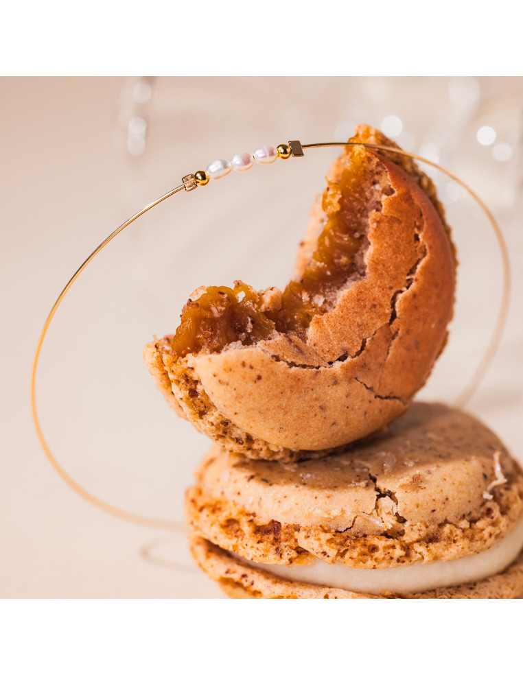 Jonc fin N6 Perles - Beurlie - Comptoir Doré