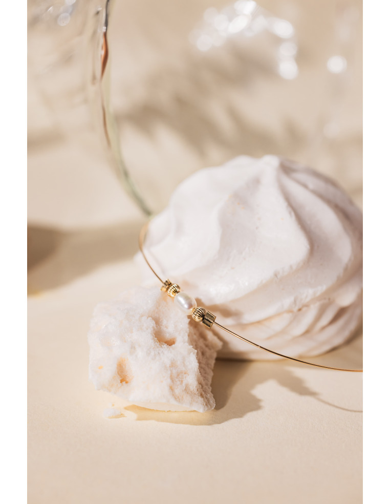 Jonc fin N7 Perles - Beurlie - Comptoir Doré