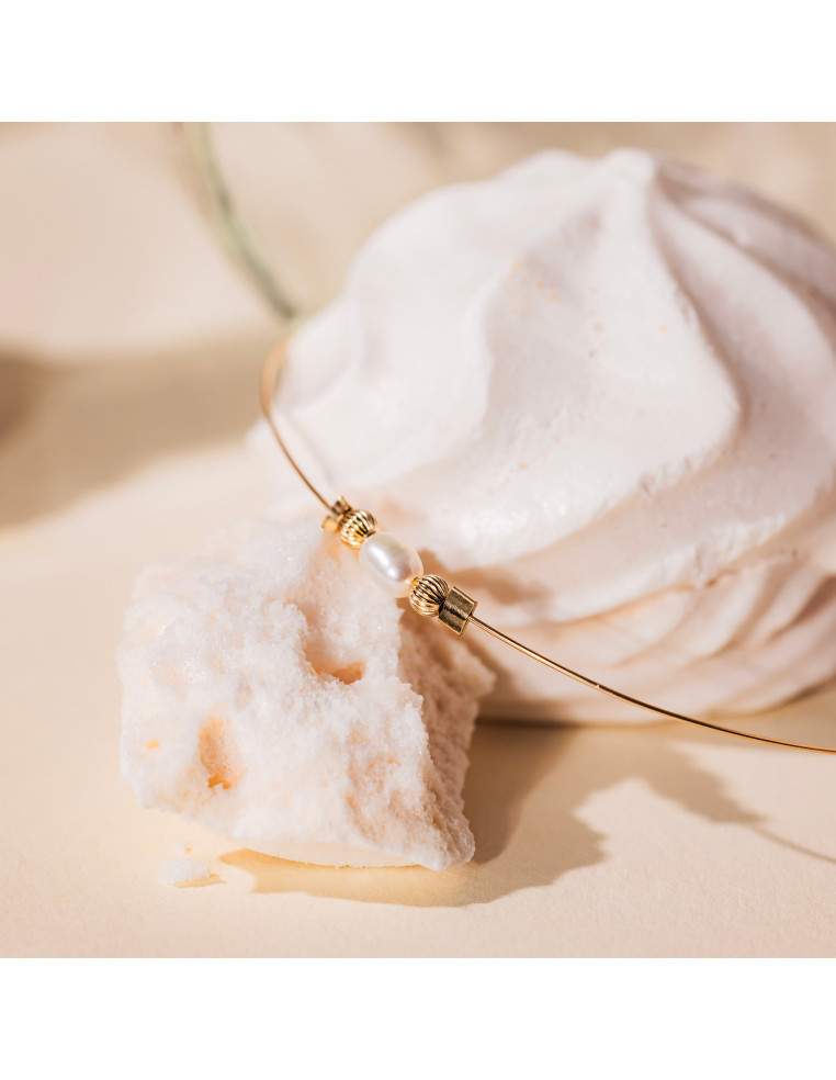 Jonc fin N7 Perles - Beurlie - Comptoir Doré