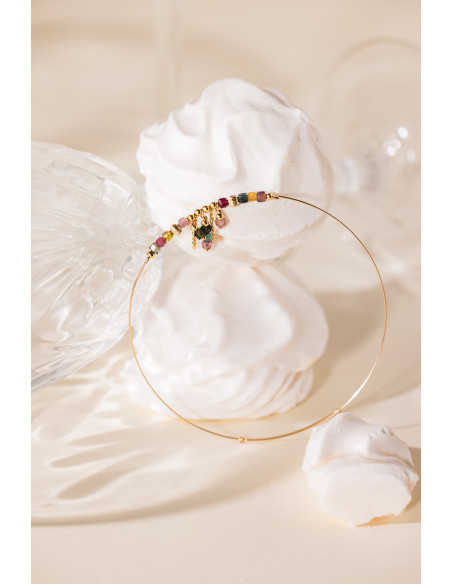 Jonc fin N1 Tourmalines - Beurlie - Comptoir Doré