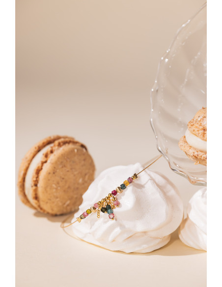 Jonc fin N1 Tourmalines - Beurlie - Comptoir Doré