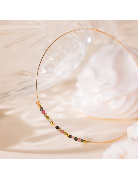 Jonc fin N3 Tourmalines - Beurlie - Comptoir Doré