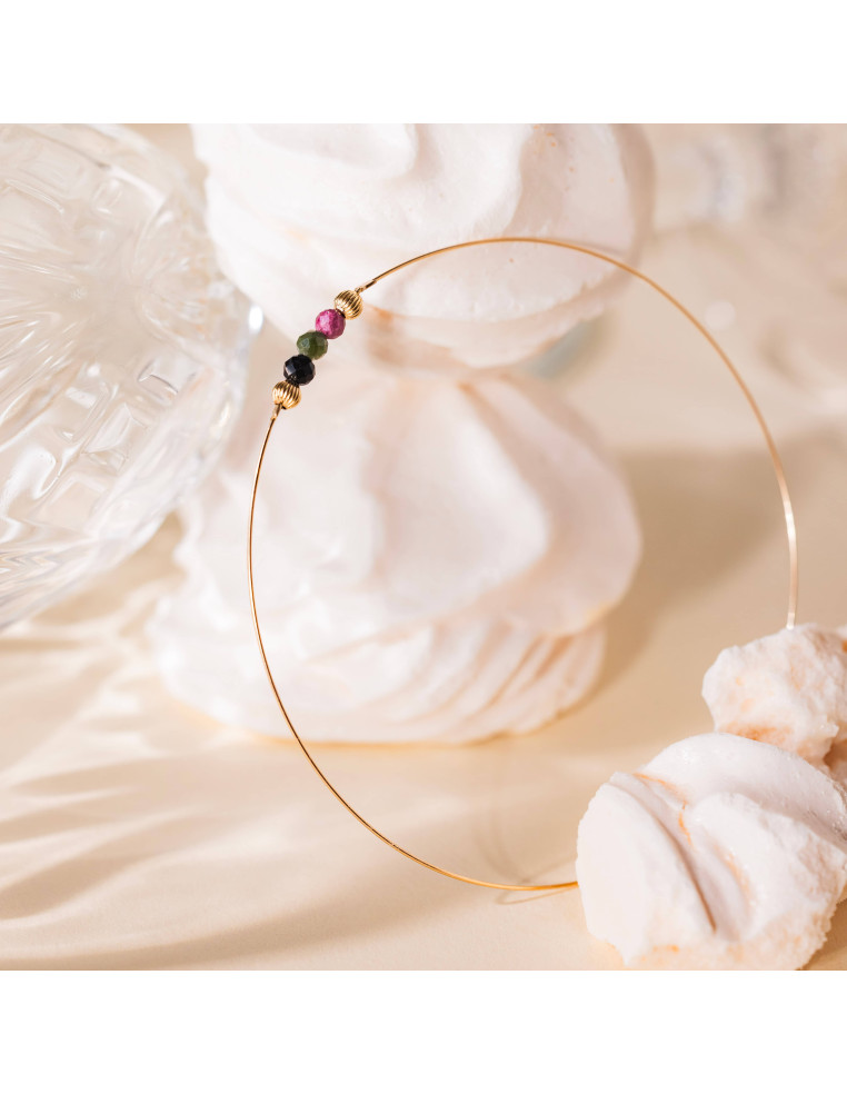 Jonc fin N6 Tourmalines - Beurlie - Comptoir Doré