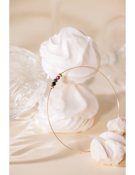 Jonc fin N6 Tourmalines - Beurlie - Comptoir Doré