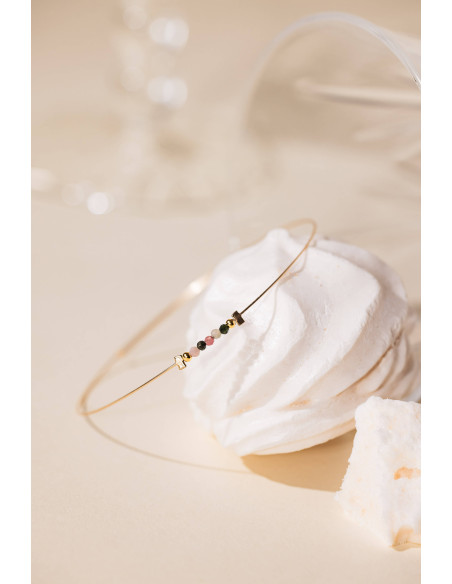 Jonc fin N6 Tourmalines - Beurlie - Comptoir Doré