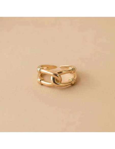 Bague dorée Thais - Un De Ces Quatre - Comptoir Doré