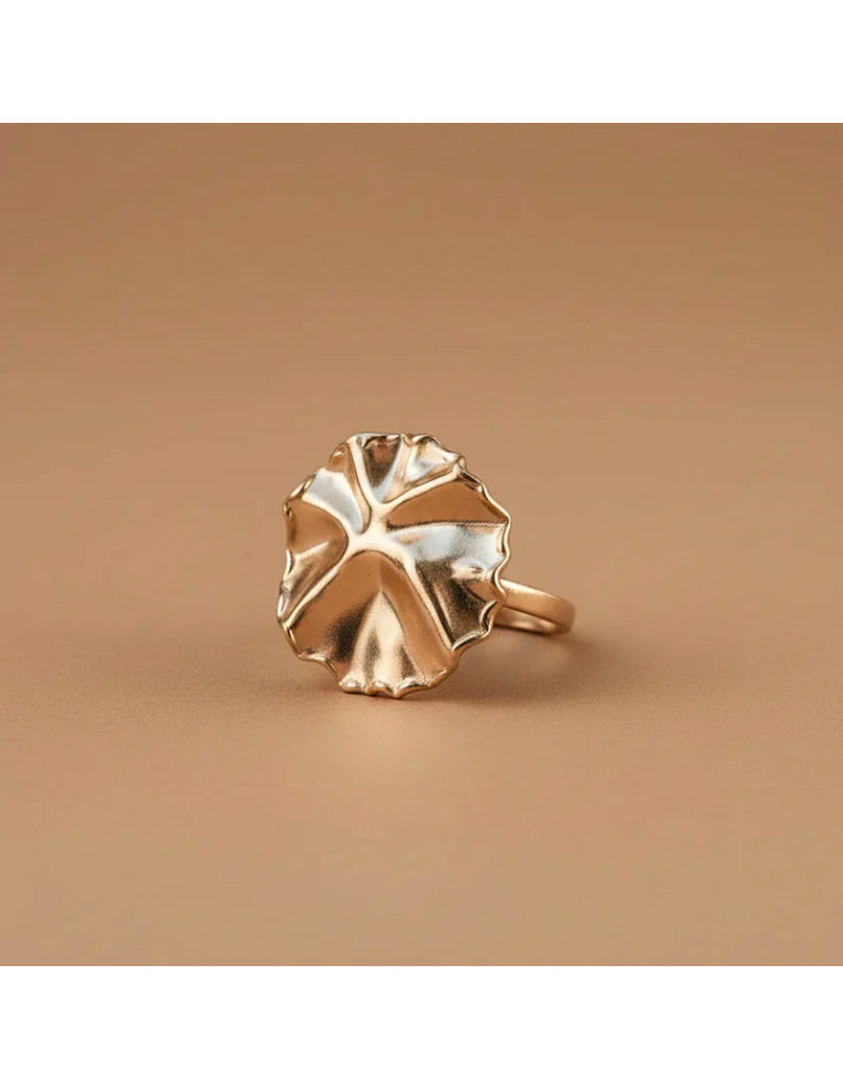 Bague Dorée Helios - Un De Ces Quatre - Comptoir Doré