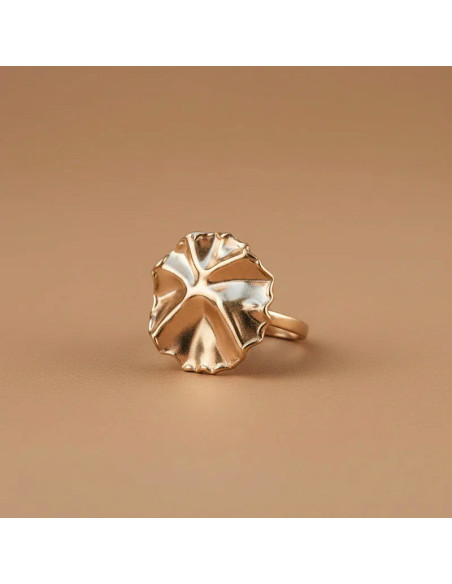 Bague Dorée Helios - Un De Ces Quatre - Comptoir Doré