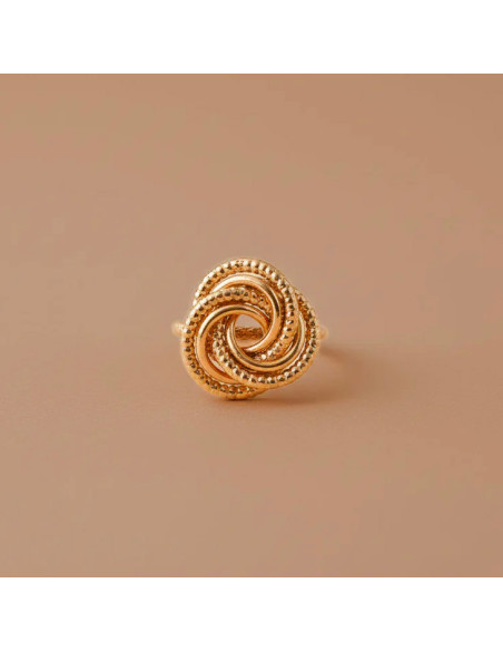 Bague dorée Destinée - Un De Ces Quatre - Comptoir Doré