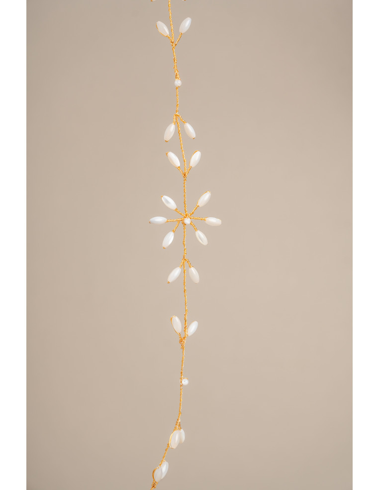 Couronne mariée – Vigne de nacre - Les Perles de la Bastide - Comptoir Doré