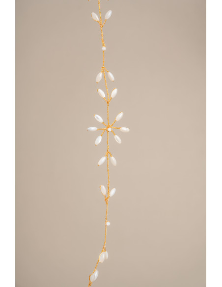 Couronne mariée – Vigne de nacre - Les Perles de la Bastide - Comptoir Doré