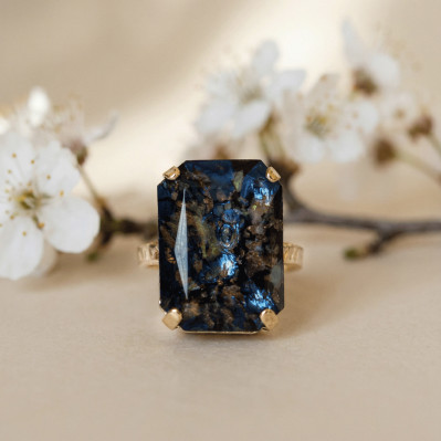 Bague Mousse - Galaxie - Un de ces quatre - Comptoir Doré