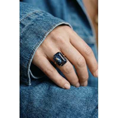 Bague Mousse - Galaxie - Un de ces quatre - Comptoir Doré 2