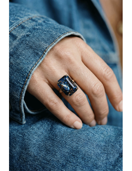 Bague Mousse - Galaxie - Un de ces quatre - Comptoir Doré