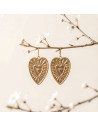 Boucles d'oreilles Valentine ex-votto - Un de ces quatre - Comptoir Doré