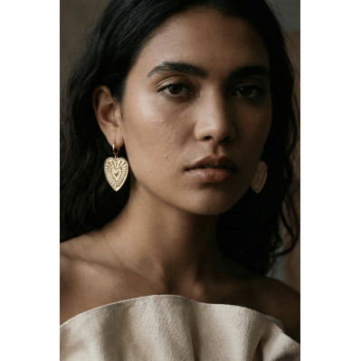 Boucles d'oreilles Valentine ex-votto - Un de ces quatre - Comptoir Doré 2