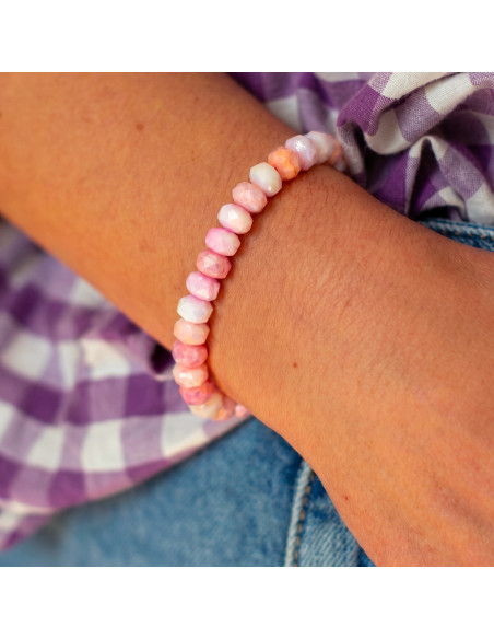 Bracelet Coco Rose - perles collier de bonbons - Comptoir Doré