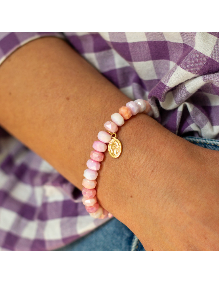 Bracelet Coco Rose - perles collier de bonbons - Comptoir Doré