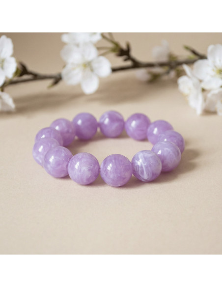 Bracelet Bulle Violet - Un des ce quatre - Comptoir Doré