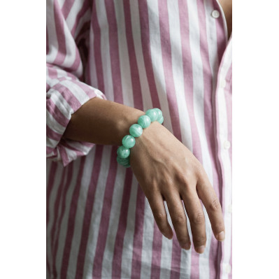 Bracelet Bulle Vert - Un des ces quatre - Comptoir Doré 2