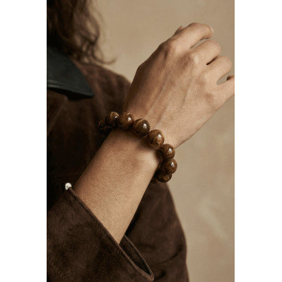 Bracelet Bulle Chocolat - Un de ces quatre - Comptoir Doré 2