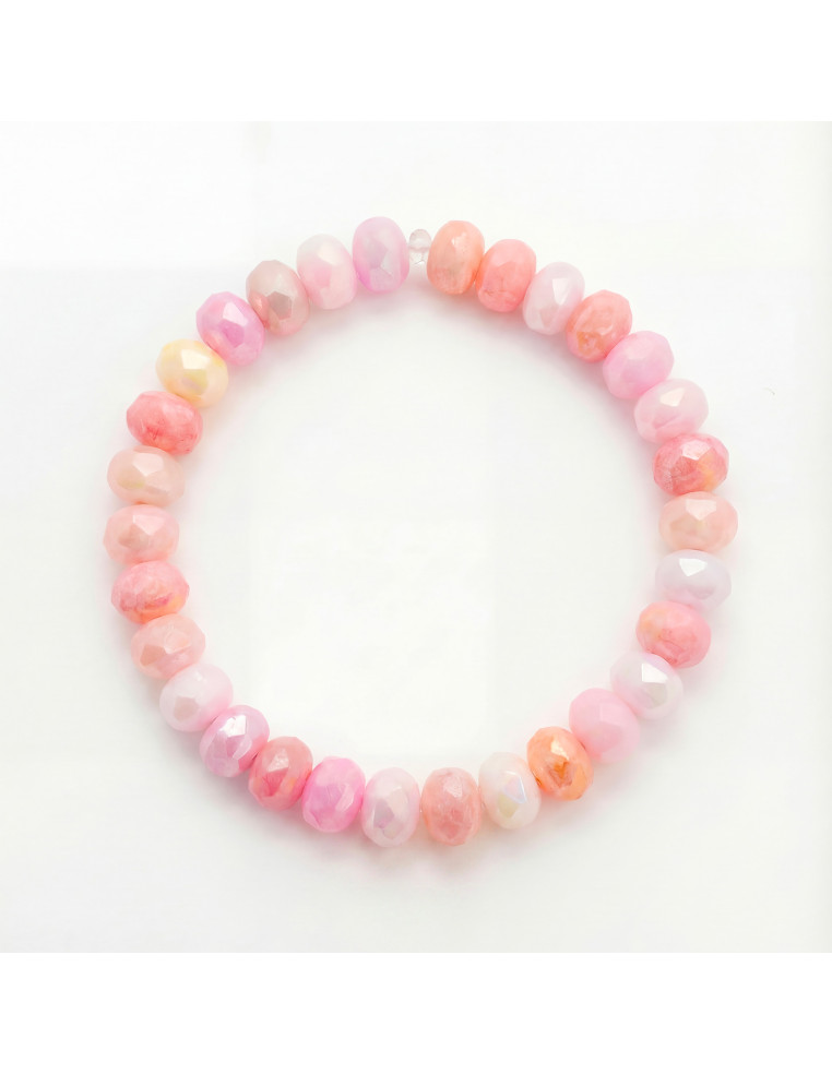 Bracelet Coco Rose - perles collier de bonbons - Comptoir Doré