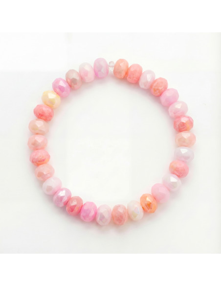 Bracelet Coco Rose - perles collier de bonbons - Comptoir Doré