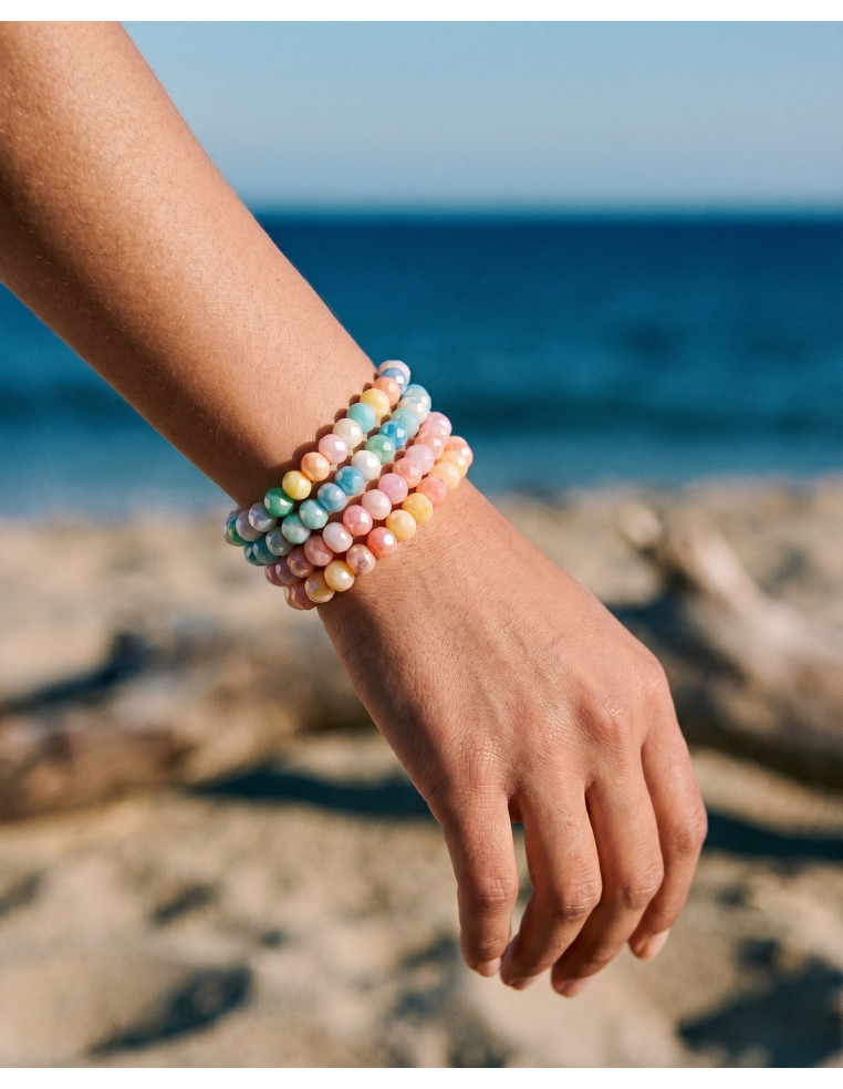 Bracelet Coco Multico - perles collier de bonbons - Comptoir Doré