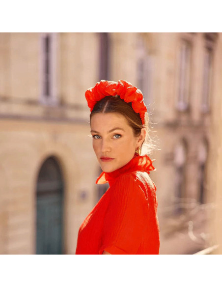 Serre-tête Frida coquelicot - Les Grisettes - Comptoir Doré