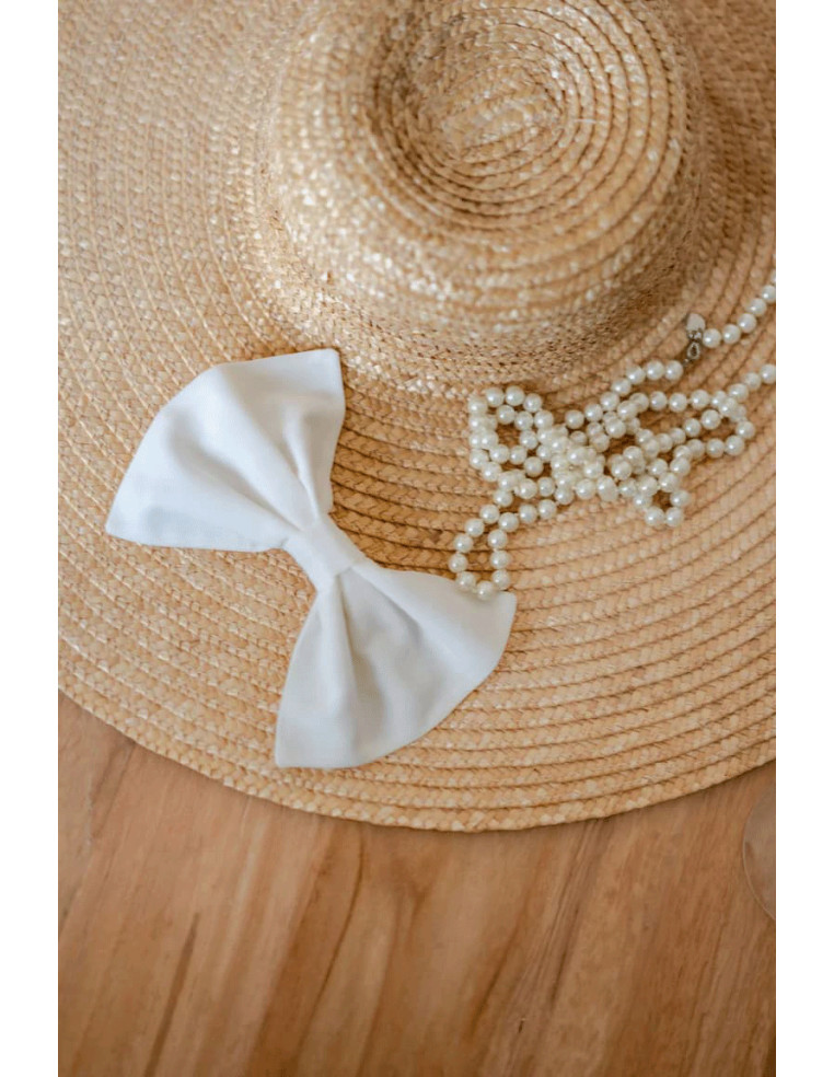 Barrettes Bow Chantilly - Les Grisettes - Comptoir Doré