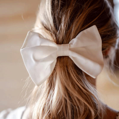 Barrettes Bow Chantilly - Les Grisettes - Comptoir Doré