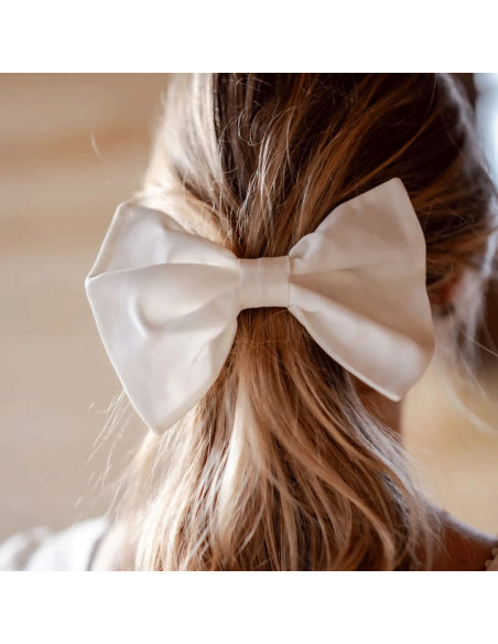 Barrettes Bow Chantilly - Les Grisettes - Comptoir Doré