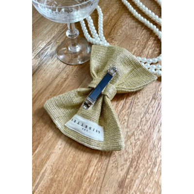 Barrettes Bow Doré - Les Grisettes - Comptoir Doré 2