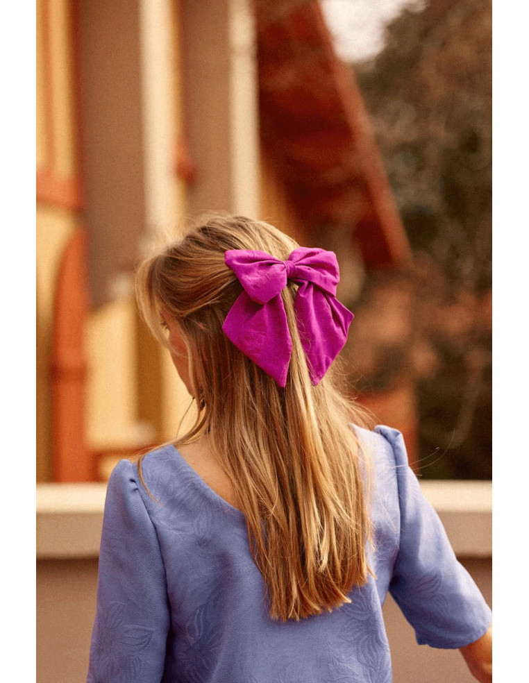 Barrettes Lily Fushia - Les Grisettes - Comptoir Doré