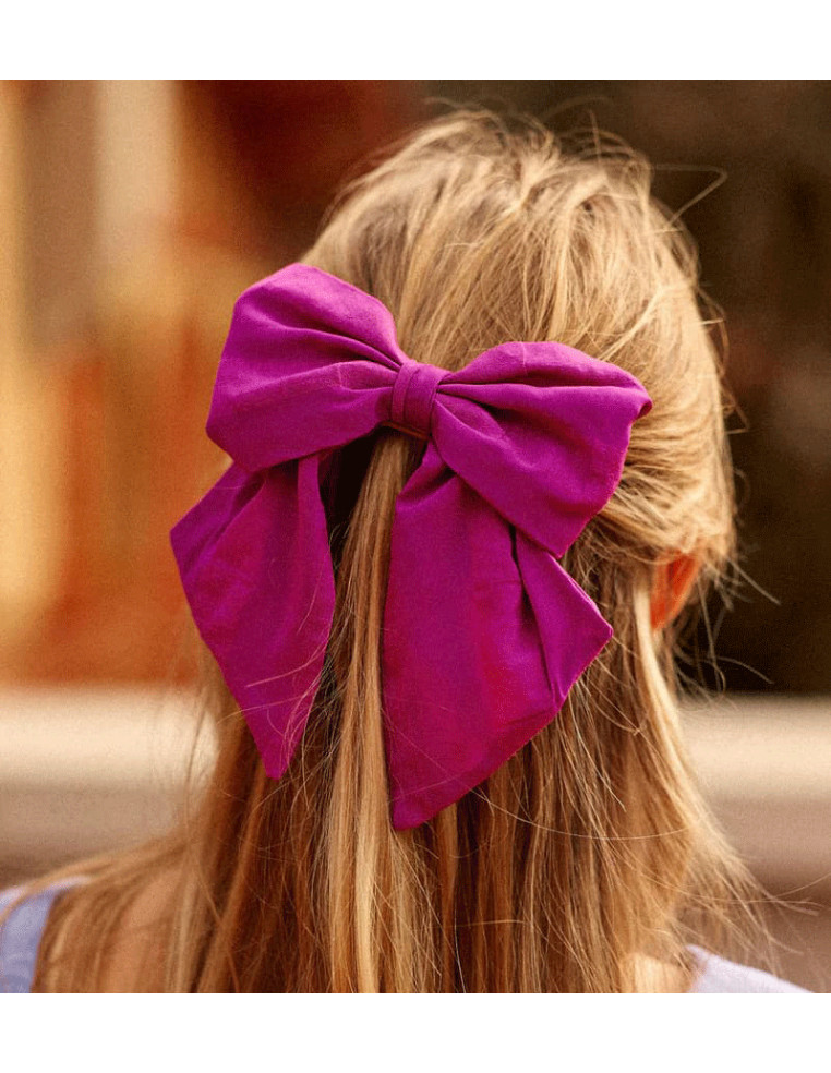 Barrettes Lily Fushia - Les Grisettes - Comptoir Doré
