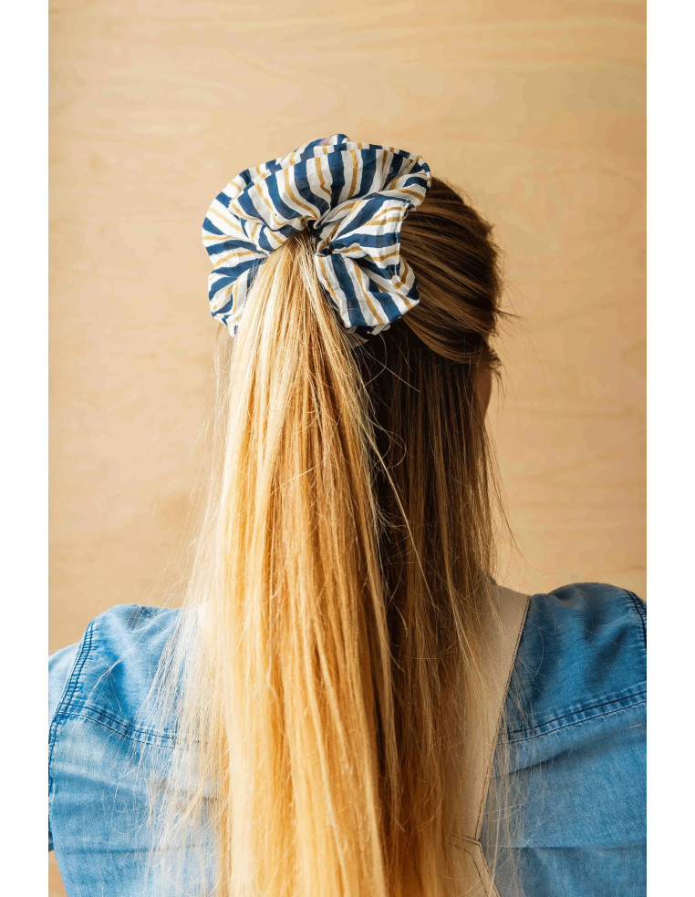 Maxi chouchou bleu - CÉSARÉE N°1 - Byzantine APW - Comptoir Doré