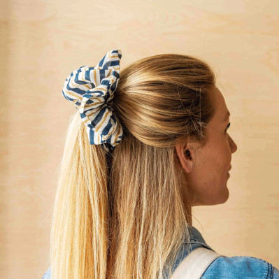 Maxi chouchou bleu - CÉSARÉE N°1 - Byzantine APW - Comptoir Doré