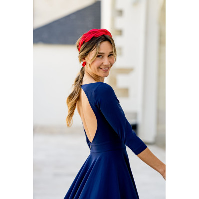 Serre-tête Tressia Rouge - Bellemond - Comptoir Doré 2